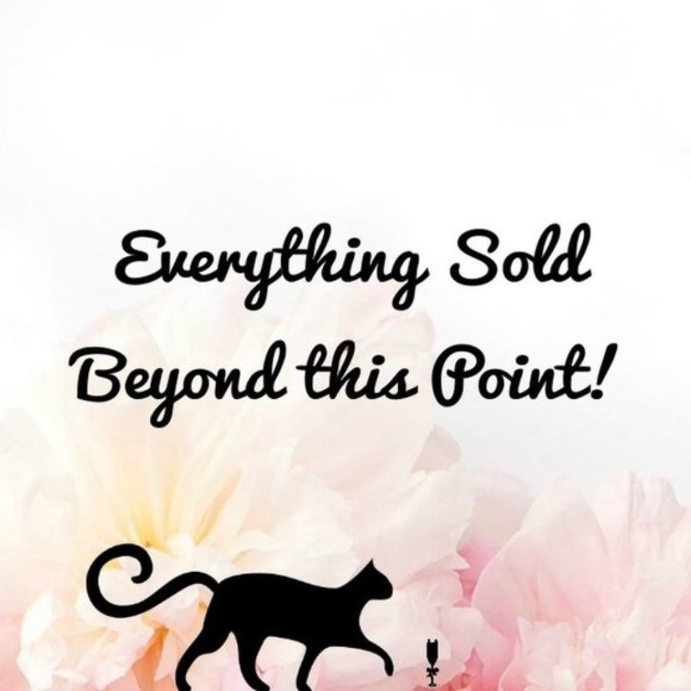 🍷 ALL ITEMS BEYOND HERE ARE SOLD 🍷